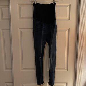 Indigo Blue maternity Jeans size Large